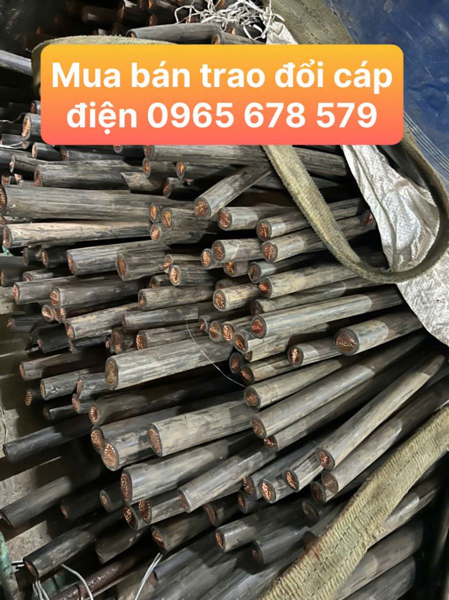 Thu mua dây cáp điện cũ dây cáp mạng giá cao uy tín toàn quốc