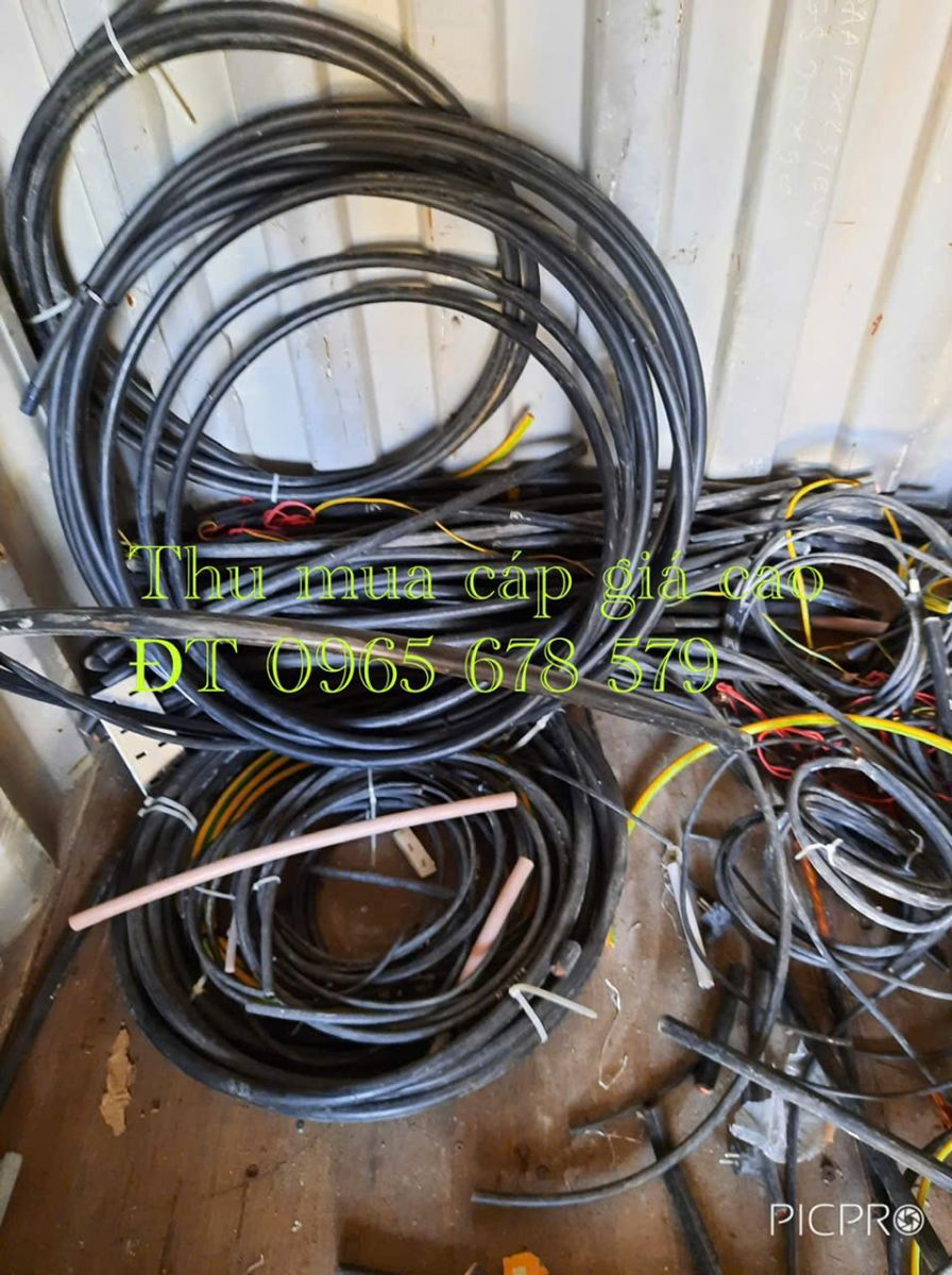 Thu mua phế liệu dây cáp đồng dây cáp nhôm tại Long an