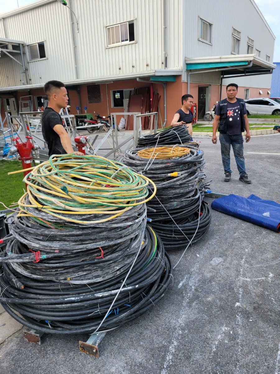 Thu mua phế liệu dây cáp đồng dây cáp nhôm tại Long an
