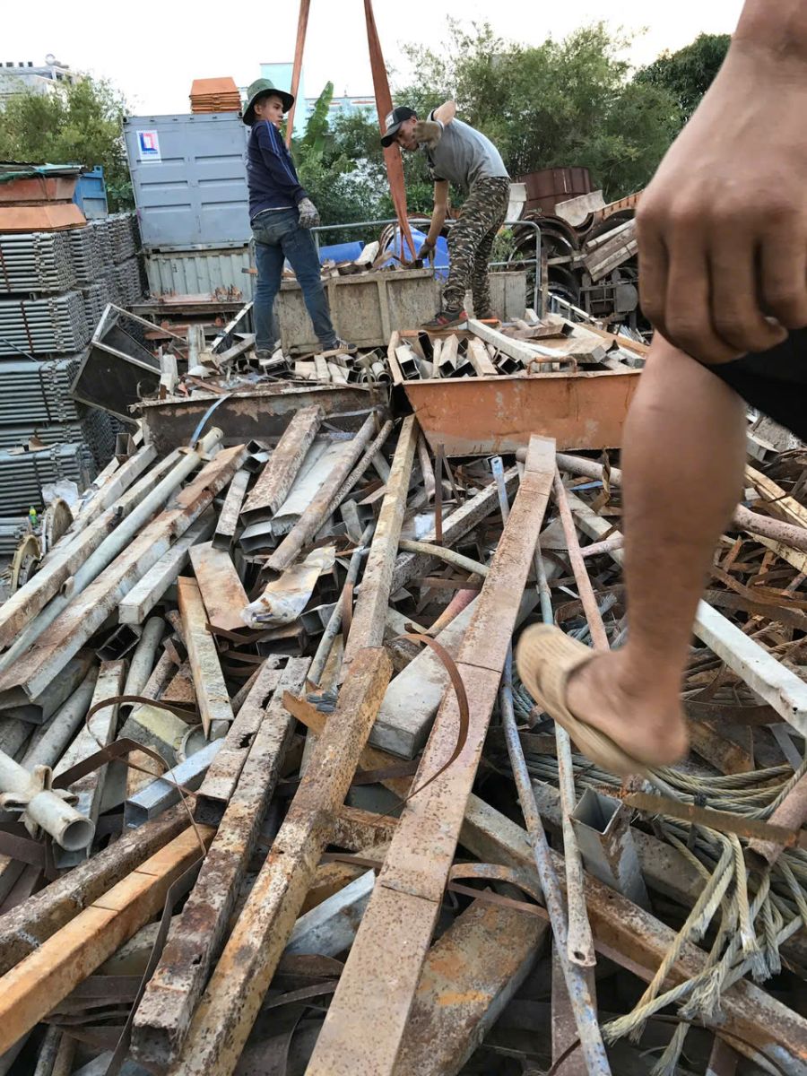 thu mua phế liệu sắt tại Hà Tĩnh