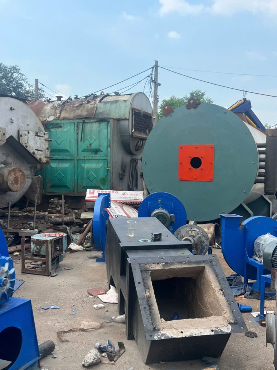 thu mua lò hơi, nồi hơi, nồi hấp giá cao