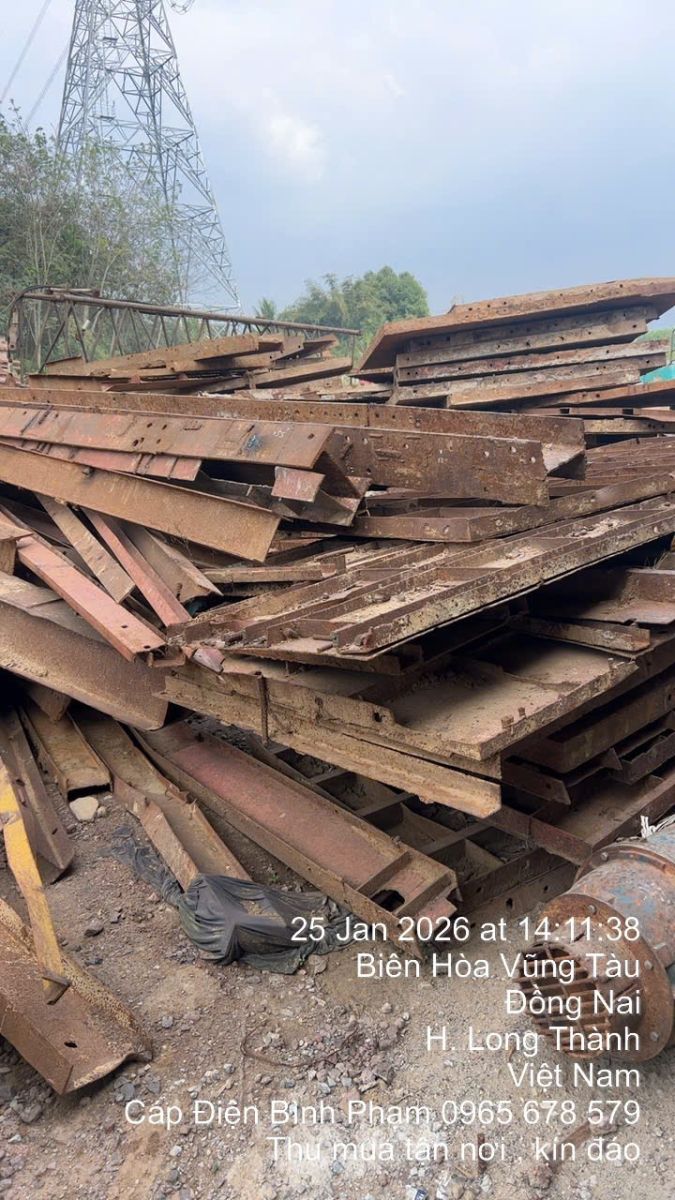 thu mua phế liệu sắt tại Cần Thơ