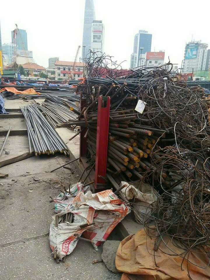 thu mua phế liệu sắt tại Bàu Bàng