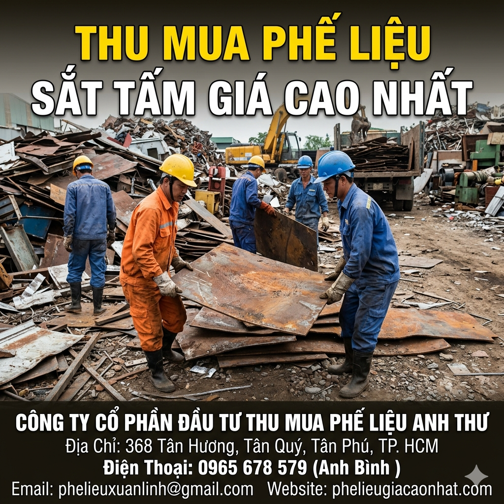 thu mua phế liệu sắt tấm